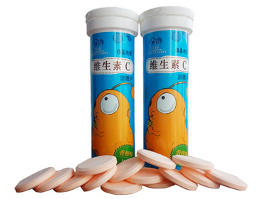 维喜泡泡维生素C泡腾片（香橙味）图1