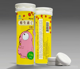 维喜泡泡维生素C泡腾片(柠檬味)图1