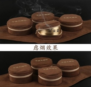 无烟纯铜艾灸盒随身灸仪器妇科宫寒艾条艾灸温灸器腰部腹部悬灸仪图3