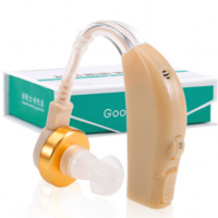 谷米耳背式助听器 老年人助听器 可充电老人助听器耳背