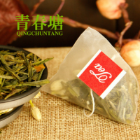 青春塘 茉莉花茶 茉莉绿茶袋泡茶 三角茶包 花茶OEM 定制代加工