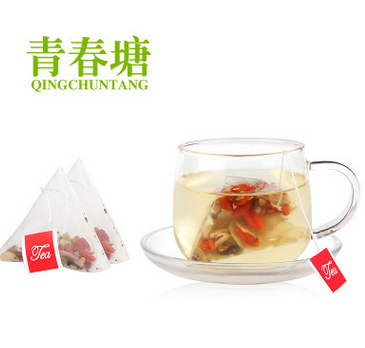 青春塘 人参红枣茶 三角袋泡茶 代用茶OEM 花茶代加工图3