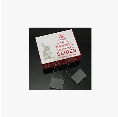 7105磨砂载玻片 单头单面磨砂图1