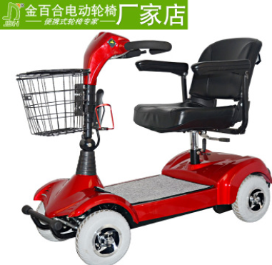 南京金百合进口控制器残疾人电动代步车老年人代步车四轮诚招代理