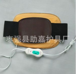 厂家直销 优质 皮革保暖电热护腰带 保健围固定 加粗芯 安全耐用图3