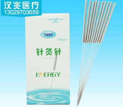 佳健一次性使用无菌针灸针500支/盒袋针管针带管图1