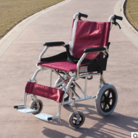 批发佛山东方铝合金折叠轮椅轻便旅行轮椅车FS863LABJ-12一件代发