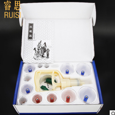胡公正品 加厚12罐真空拔罐器家用抽气式拔火罐刮痧保养医疗器械图2