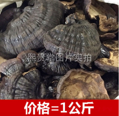 半野生紫灵芝 1千克/1公斤/1000g 可开发票图3
