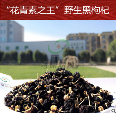 天然野生黑枸杞新疆中药材品质保障特级黑枸杞子茶图2