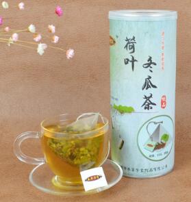 荷叶花草茶三角包袋泡养生茶散装图3