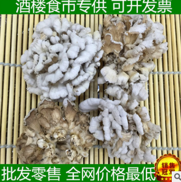批发野生雪莲菌 白参菌 天花菌 西藏灵菇野生菌 酒楼食市专供图1