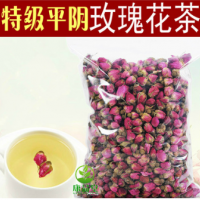 玫瑰花茶特级纯天然新鲜花草茶平阴干玫瑰花蕾散装批发