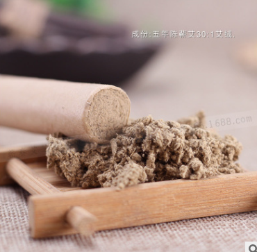 李时珍纯手工蕲艾条桑皮纸艾草条1.8cm艾灸条石臼砸艾绒厂家批发图2