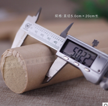 李时珍蕲艾条纯手工五年陈5cm加粗艾条艾绒艾蒿50mm大艾灸条批发图2
