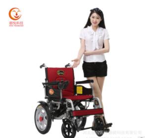 慈悦厂家直销电动轮椅轻便可折叠四轮老年代步车厂手电一体图1