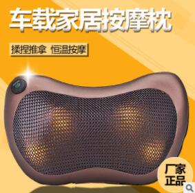 朗悦棕色车载家用按摩枕一件代发微商热卖枕图1