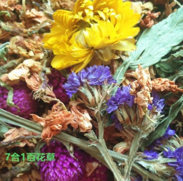 百 花草益寿茶 新货 1.5元一斤江湖茶叶 甜叶多质量好图1