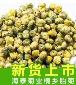 银蝶菊花茶杭白菊 花草茶江苏胎菊散装批发胎菊王图2