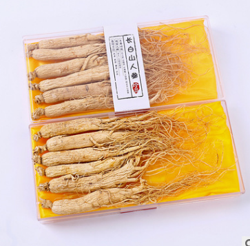 厂家供应东北特产干货生晒参 80g每盒精选整枝东北长白山人参图3