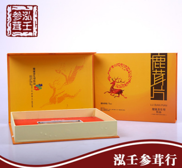 原枝鹿茸片 鹿茸片礼盒 鹿茸血片 滋补养生 入药煲汤 会销礼品图1