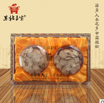 东北三宝花旗参西洋参切片礼盒 优质西洋参养生一件代发批发包邮图2
