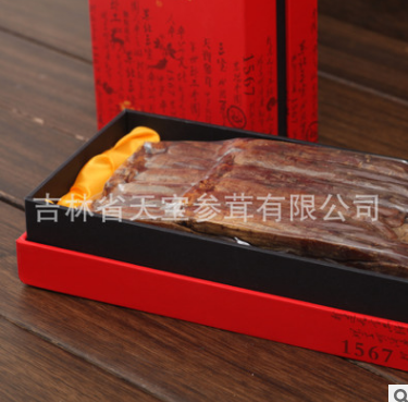 供应东北长白山人参红参礼盒150g 散装优质无糖红参批发一件代发图2