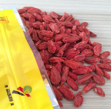 枸杞中宁特级红枸杞370/50 宁夏特产gouqi子250g/袋 厂家批发图1