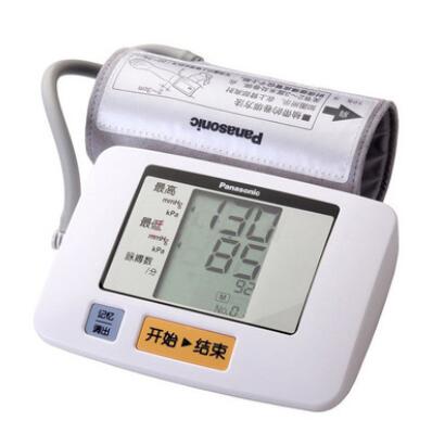 松下家用上臂式电子血压计 EW-3106 全自动智能加压测高血压仪图1
