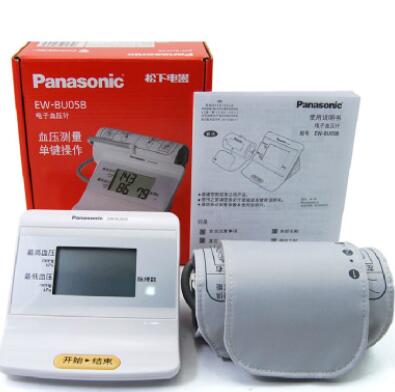 Panasonic松下电子血压计家用上臂式EW-BU05B全自动智能血压器图1
