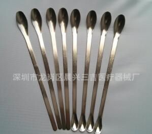 单头双头不锈钢药勺药匙试剂药勺实验室用品图2