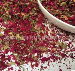 中药材 玫瑰花瓣 玫瑰干花瓣 玫瑰花沫 碎玫瑰花图3