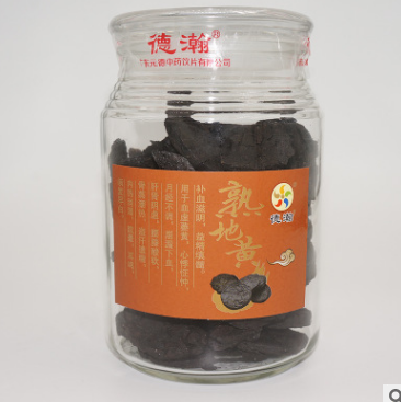 厂家批发中药材 熟地黄圆片500g/罐 补血滋阴 益精填髓 增强免疫图2