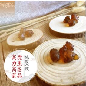 云南野生桃胶食用桃花泪 配雪莲子皂角米雪燕伴侣原生态C款图3