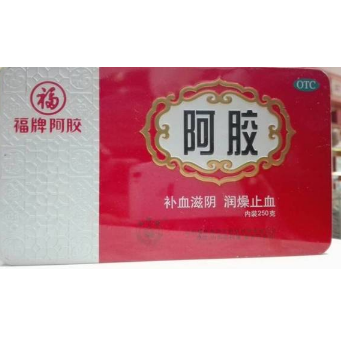 传统滋补品 阿胶 250g 润燥止血 补血滋阴图3