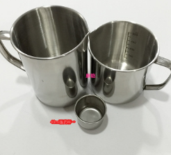 304加厚不锈钢刻度量杯医用量杯奶杯液体量杯图2