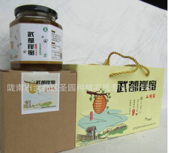 正宗土蜂蜜 中药材种植基地自产天然野土蜂蜜 党参花土蜂蜜巢瓶装图1