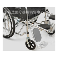 加厚钢管轮椅折叠轻便带坐便老人便携轮椅轮椅