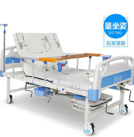 多功能中曲床 翻身床 侧翻床 手摇床四摇床图2