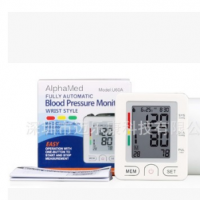 跨境电商FDA款腕式血压计 现货美国款 电子血压计厂家直销U60A