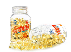 天然维生素E软胶囊 美白养颜 生育酚 天然维E 天然VE图1
