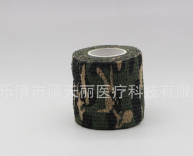 迷彩自粘弹性绷带2.5cm*4.5m 无纺布运动绷带 户外用品 厂家直销图1