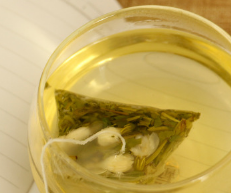 青春塘 花茶 茉莉绿茶袋泡茶 三角茶包 花茶OEM 花草茶代加工图1