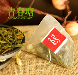 青春塘 花茶 茉莉绿茶袋泡茶 三角茶包 花茶OEM 花草茶代加工图3