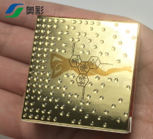 新款金卡纸盒滴珠工艺化妆品纸盒艾灸礼盒印刷包装盒UV磨砂定做图3