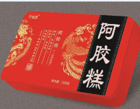 铁盒|阿胶中秋礼品阿胶糕女士滋补品固元膏方黑芝麻纯驴皮熬制图1