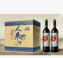750ml 养生 红酒 蓝莓酒 黑枸杞酒 黑蒜人参酒 会销1-5元礼品图1