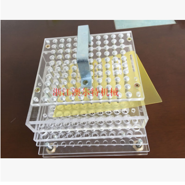100孔精密半自动胶囊板 胶囊灌装板 胶囊填充板+压粉板 品质保证