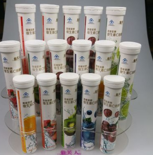 保健食品维C泡腾片6种口味补充维生素C图1