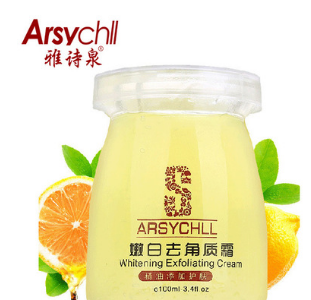 雅诗泉柔肤滋养去角质霜 美白滋润提亮肤色 100ml 厂家批发oem图1